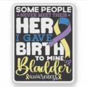 Bladder warrior Some People Never Meet Their Hero Sticker (Voorkant)