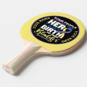 Bladder warrior Some People Never Meet Their Hero Tafeltennisbatje (Voorkant Gekanteld)