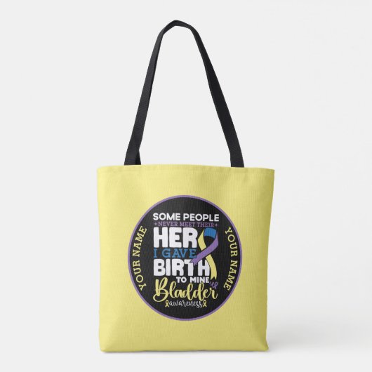 Bladder warrior Some People Never Meet Their Hero Tote Bag (Achterkant)