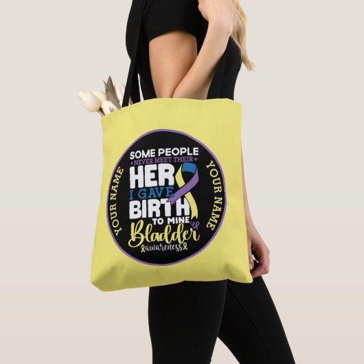Bladder warrior Some People Never Meet Their Hero Tote Bag (Dichtbij)