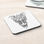 bladdraak bier onderzetter (Linkerzijde)