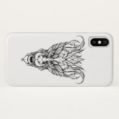 bladdraak Case-Mate iPhone case (Achterkant (horizontaal))