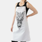 bladdraak schort (Insitu)