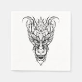 bladdraak servet (Voorkant)