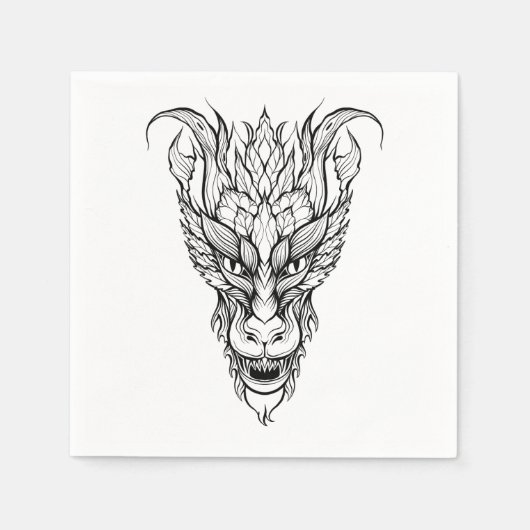 bladdraak servet (Voorkant)