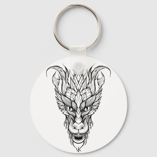 bladdraak sleutelhanger (Achterkant)