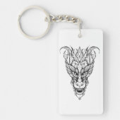 bladdraak sleutelhanger (Voorkant)