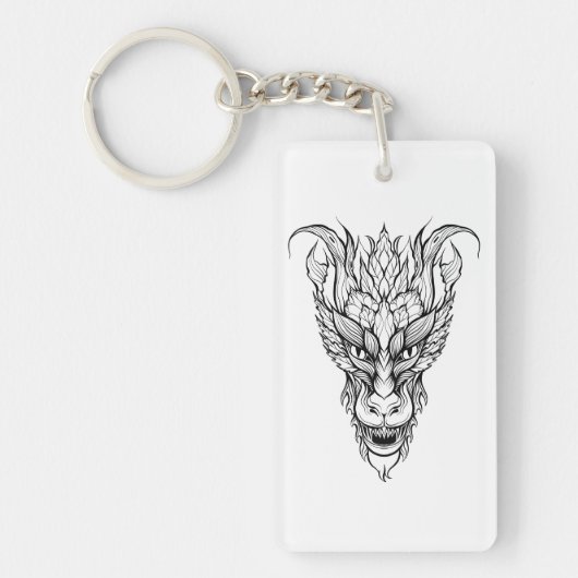 bladdraak sleutelhanger (Voorkant)