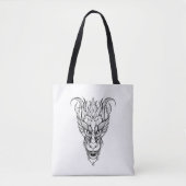 bladdraak tote bag (Voorkant)