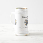 Blade en sterren Baldur's Gate Bierpul (Voorkant links)