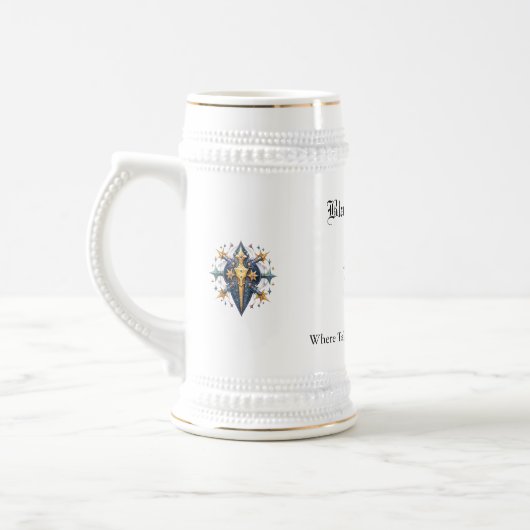 Blade en sterren Baldur's Gate Bierpul (Links)