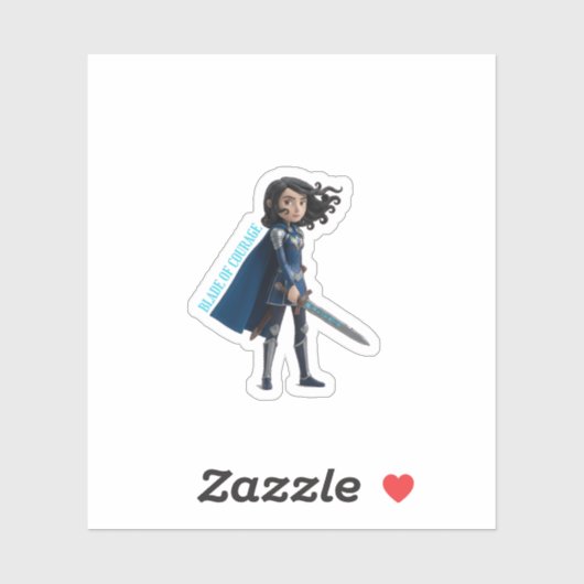 Blade of Courage Sticker (Vel)