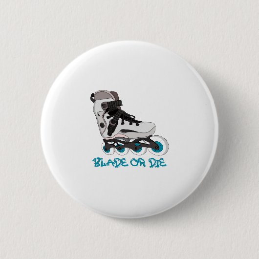 Blade of Die Ronde Button 5,7 Cm (Voorkant)