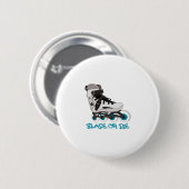 Blade of Die Ronde Button 5,7 Cm (Voorkant /achterkant)