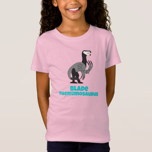 Blade the Therizinosaurus Dino T-Shirt (Voorkant)