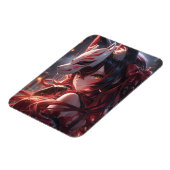 Blade van de Kitsune | Japanese Fox Samurai Magneet (Linkerzijde)