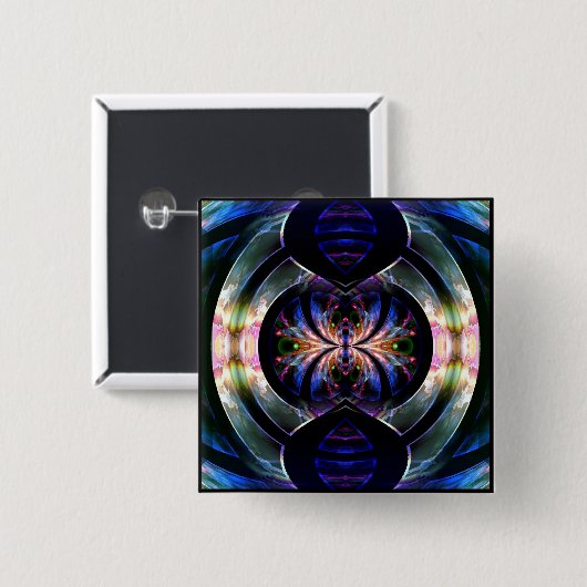 Blade Vierkante Button 5,1 Cm (Voorkant /achterkant)