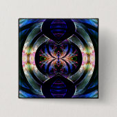 Blade Vierkante Button 5,1 Cm (Voorkant)