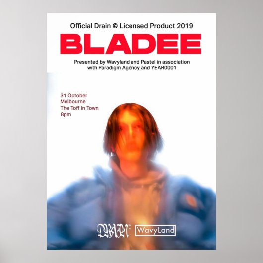 bladee poster (Voorkant)