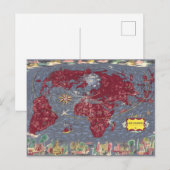 Bladen 1-8: Air France Briefkaart (Voorkant / Achterkant)