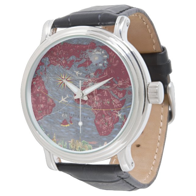 Bladen 1-8: Air France Horloge (Gekanteld)