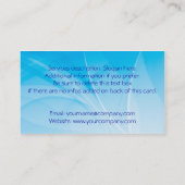 bladen.blauw visitekaartje (Achterkant)