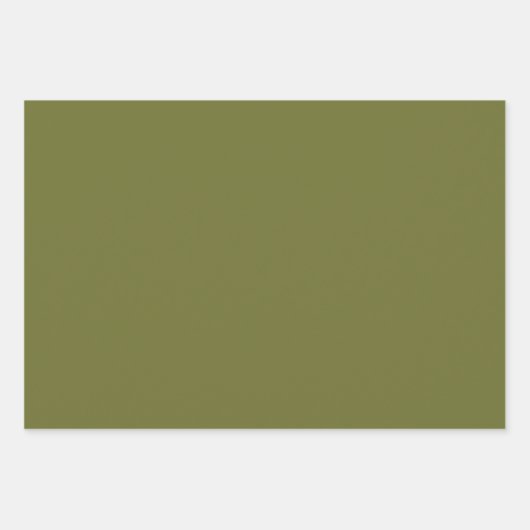 Bladen met groene tartan inpakpapier vel (Voorkant 2)