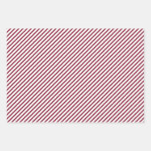 Bladen met rode staafjes van Bourgogne Inpakpapier Vel (Voorkant 3)