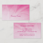 bladen.roze visitekaartje (Voorkant / Achterkant)