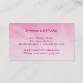 bladen.roze visitekaartje (Achterkant)