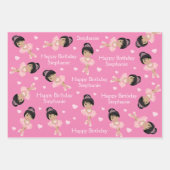 Bladen van biergieproducten voor multiculturele do inpakpapier vel (Voorkant 2)