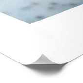 Bladen van glas poster (Hoek)