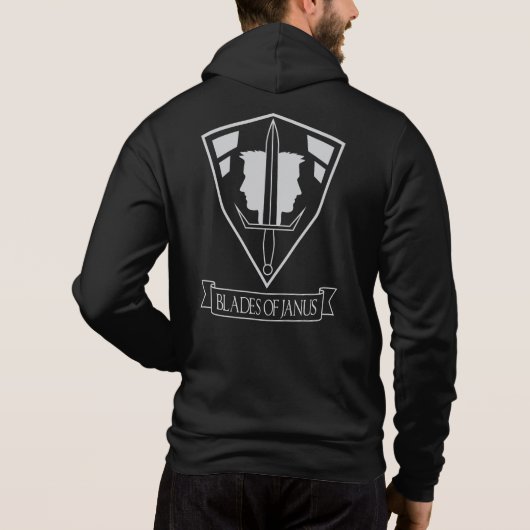 Bladen van Janus hoodie (Achterkant)