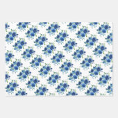 Bladen van marinesolfhout inpakpapier vel (Voorkant)