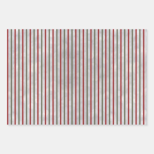 Bladen van winterkardinalen en inpakpapier (Voorkant 2)