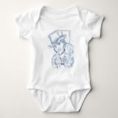 Blader naar blauw romper (Voorkant)