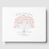 Blader uw Mark Koraal & Paarse Vingerafdrukboom Gastenboek (Voorkant)