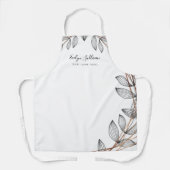 bladerblad lijst schort (Voorkant)