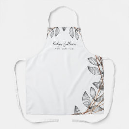 bladerblad lijst schort