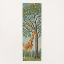 Bladerdak van de Giraffe Yogamat