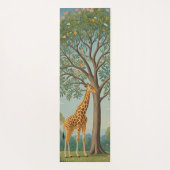 Bladerdak van de Giraffe Yogamat (Achterkant)