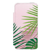 Bladeren 1 incipio iPhone portemonnee hoesje (Voorkant Agenda)