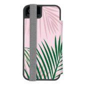 Bladeren 1 incipio iPhone portemonnee hoesje (Agenda Achterkant)