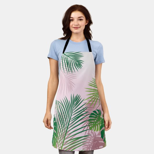 Bladeren 1 schort (Gedragen)