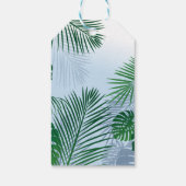 Bladeren 3 cadeaulabel (Achterkant)