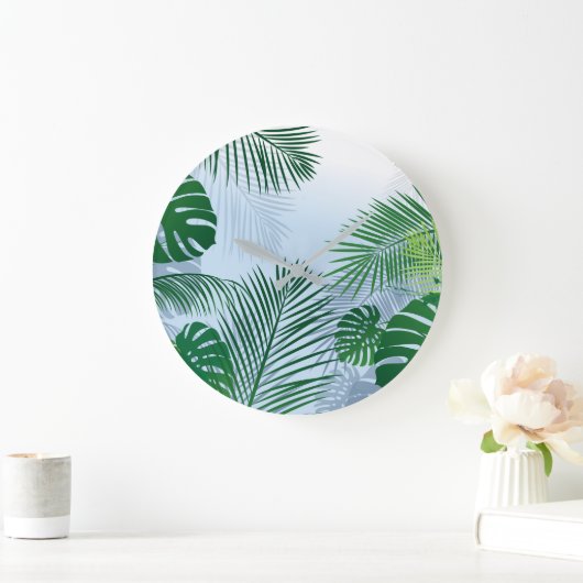 Bladeren 3 grote klok (Huis)