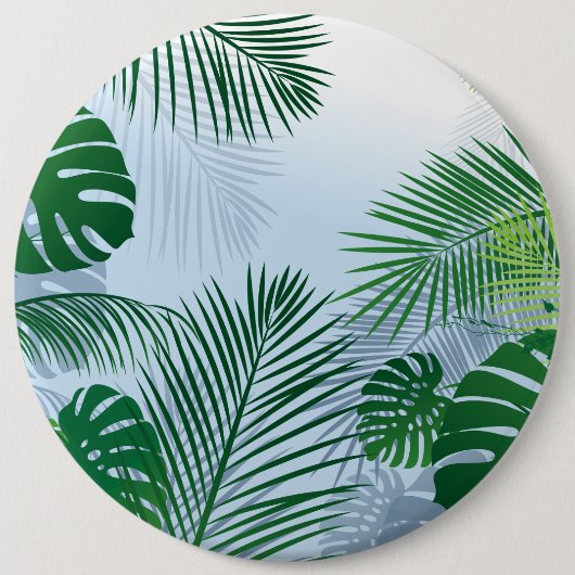 Bladeren 3 ronde button 6,0 cm (Voorkant)