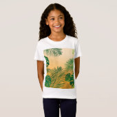 Bladeren 4 t-shirt (Voorkant volledig)