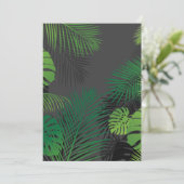 Bladeren 5 bedankkaart (Staand voorkant)