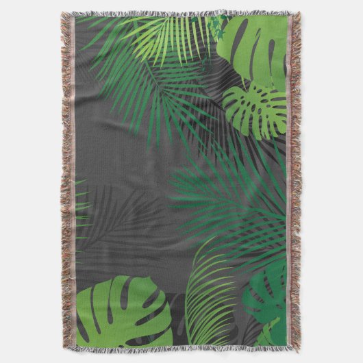 Bladeren 5 deken (Voorkant Verticaal)